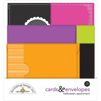 Doodlebug Happy Haunting - Cards & Envelopes